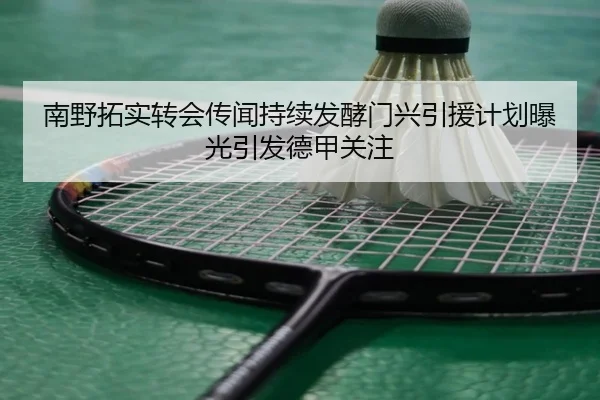 南野拓实转会传闻持续发酵门兴引援计划曝光引发德甲关注